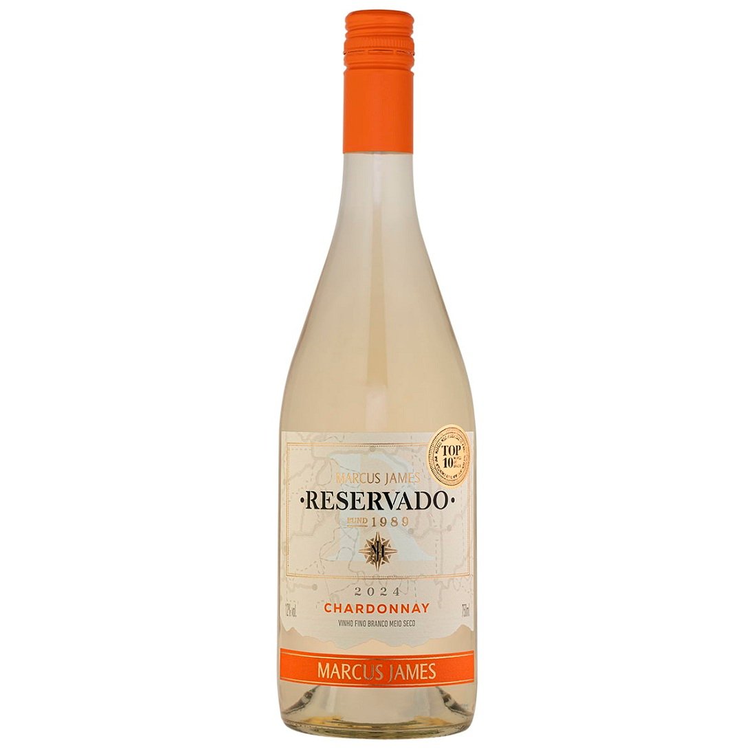 Vinho Branco Reservado Aurora Chardonnay 750 ml